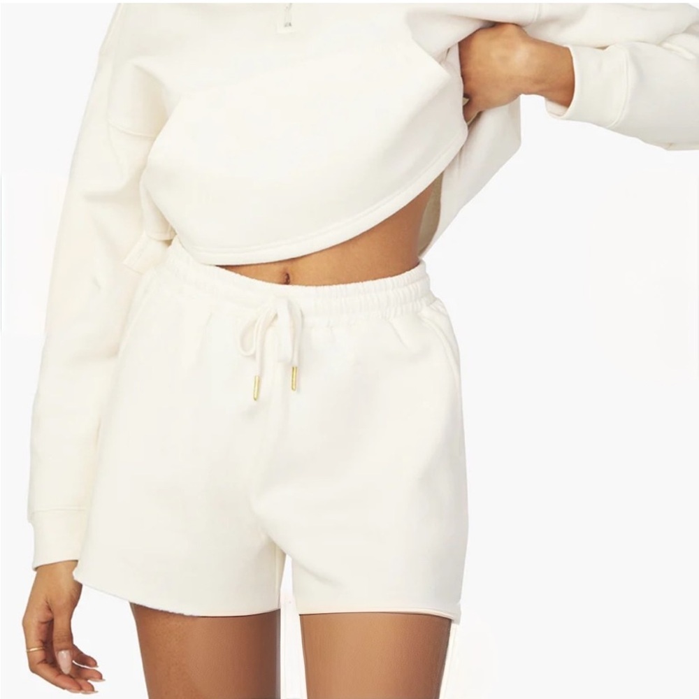 WeWoreWhat White/cream Sweat shorts NWOT
